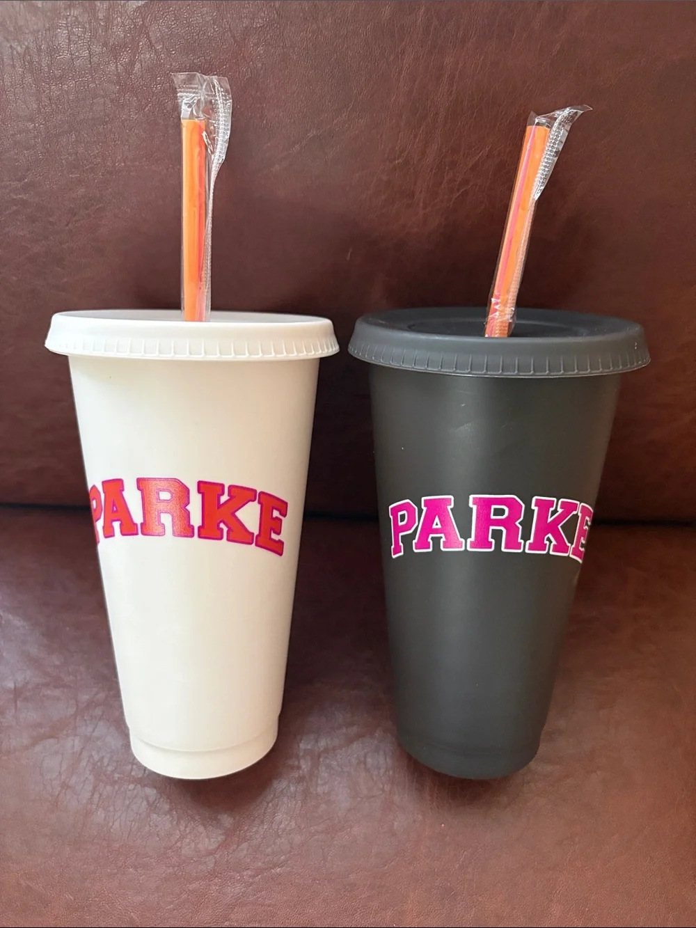 PARKE x Dunkin set of two limited edition tumblers
